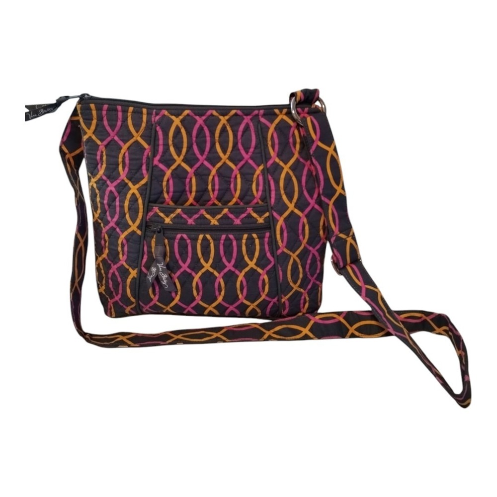 Vera Bradley Jazzy Swirls Hipster Crossbody Shoulder‎ Bag Purse Grandmacore